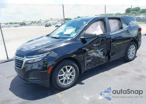 2022 Chevrolet Equinox Fwd Ls из США, поврежденный, VIN 2GNAXHEV5N6101429